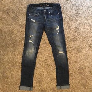American Eagle Stretch Skinny Jeans Size 0